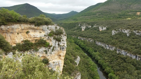 Cañón del Ebro desde el mirador