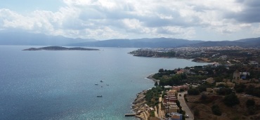 Vista de Agios Nikolaos, Agii Pantis y Mikronisi